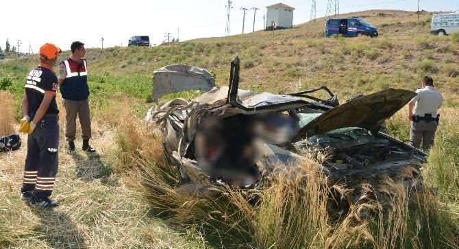 Aksaray’da Feci Kaza 2 Ölü, 1 Yaralı