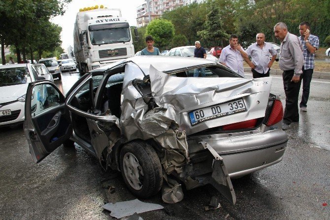 Yozgat’ta Zincirleme Trafik Kazası