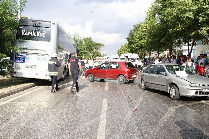 Yozgat’ta Zincirleme Trafik Kazası