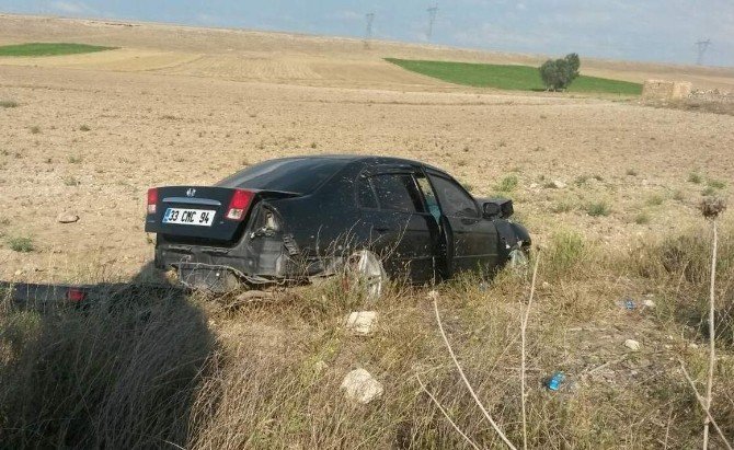 Afyonkarahisar’da Otomobil Şarampole Uçtu: 2 Yaralı
