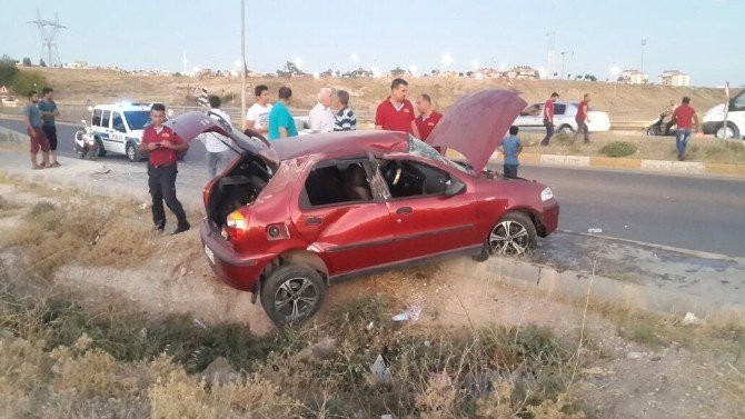 Adıyaman'da Trafik Kazası: 2 yaralı