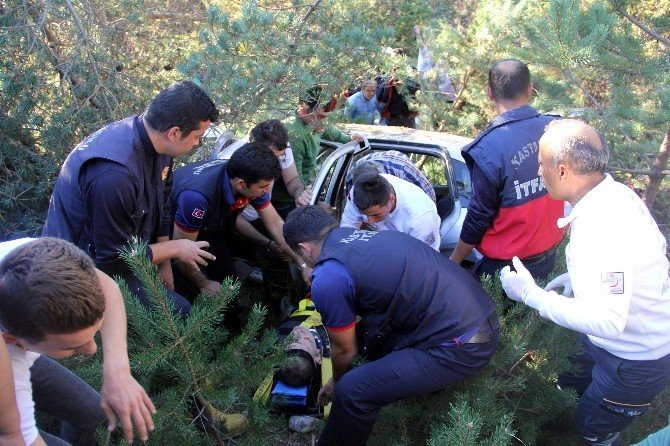 Kastamonu'da Feci Kaza 1 ölü, 2 yaralı