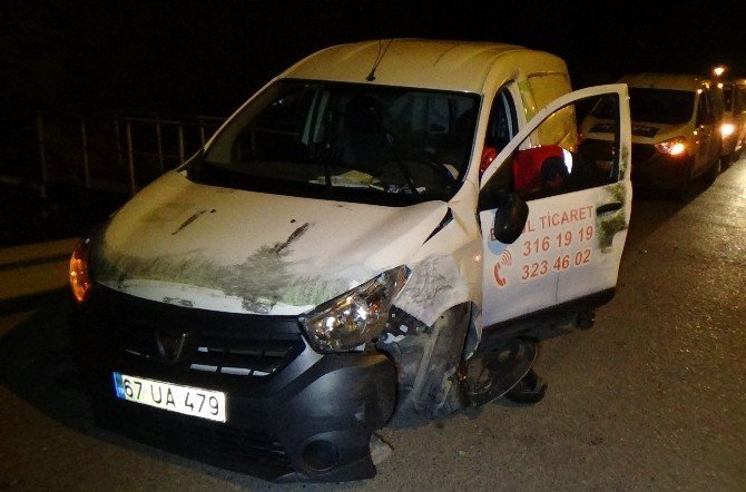 Zonguldak'ta Trafik Kazası: 1 Yaralı