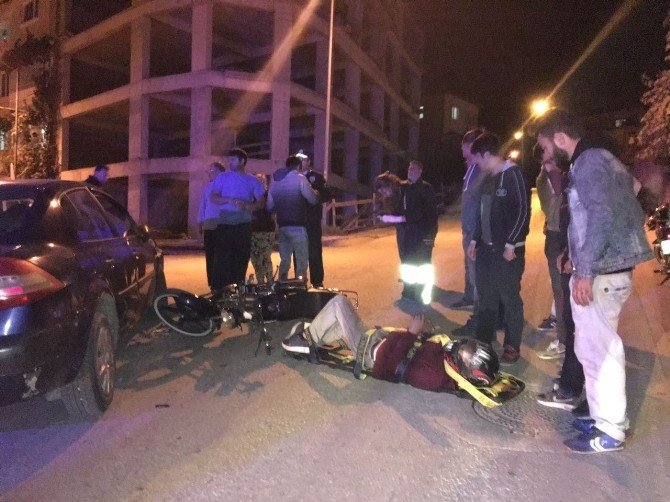 Bilecik’te Motosiklet İle Otomobil Çarpıştı: 1 Yaralı