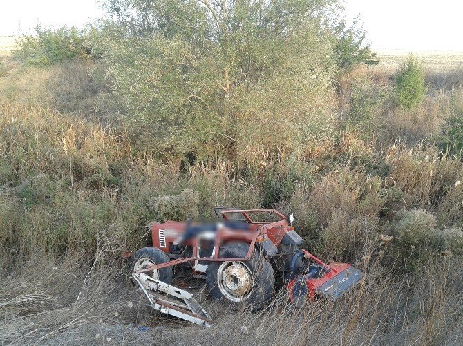 Tekirdağ’da Traktör Kazası