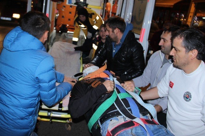 Zonguldak'ta Trafik Kazası: 1 Yaralı