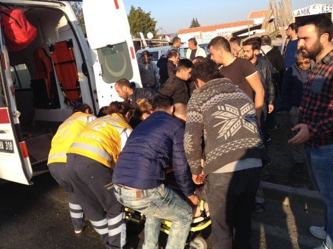 İzmir’de Trafik Kazası: 2 Yaralı