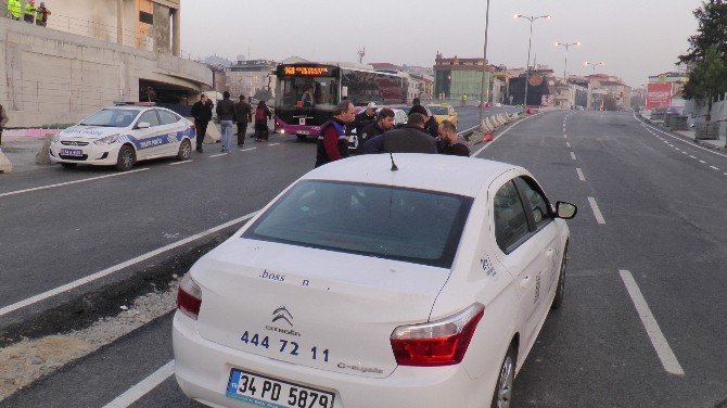 Ataşehir'de Trafik Kazası: 1 Yaralı