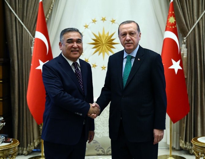 Özbekistan Büyükelçisinden Cumhurbaşkanı Erdoğan’a Güven Mektubu