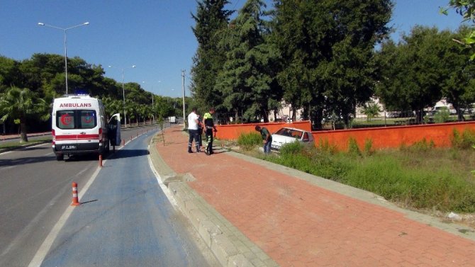 Manavgat’ta Trafik Kazası: 4 Yaralı