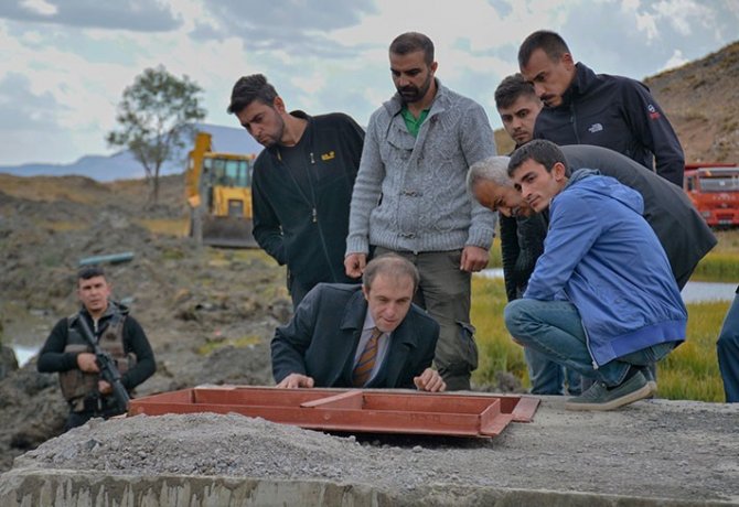 Başkan Epcim, 3 Bin Rakımda İçme Suyu Çalışmalarını İnceledi
