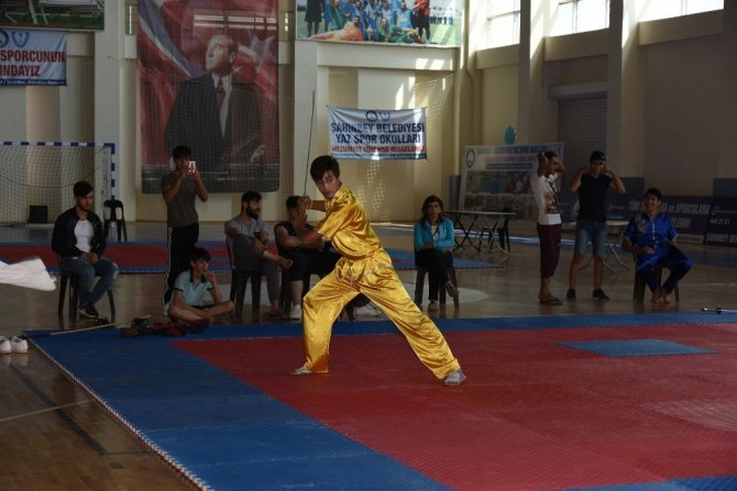 Şahinbey’de Wushu Turnuvası