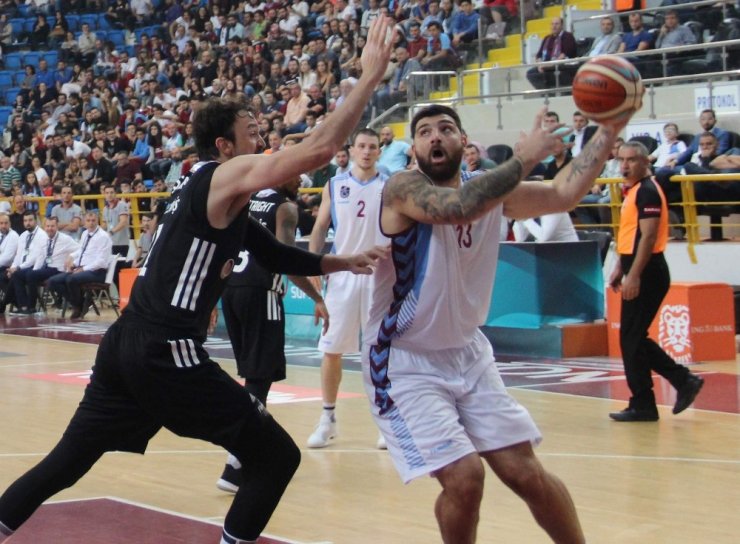 Tahincioğlu Basketbol Süper Ligi: Trabzonspor Mp: 71 - Beşiktaş S.j.: 82