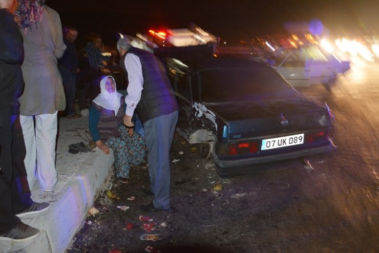 Antalya’da Trafik Kazası: 1 Ölü, 7 Yaralı