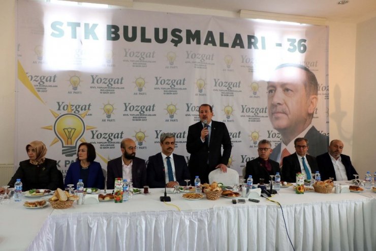 Karacan, Yozgat’ta Stk’ların Sorunlarını Dinledi