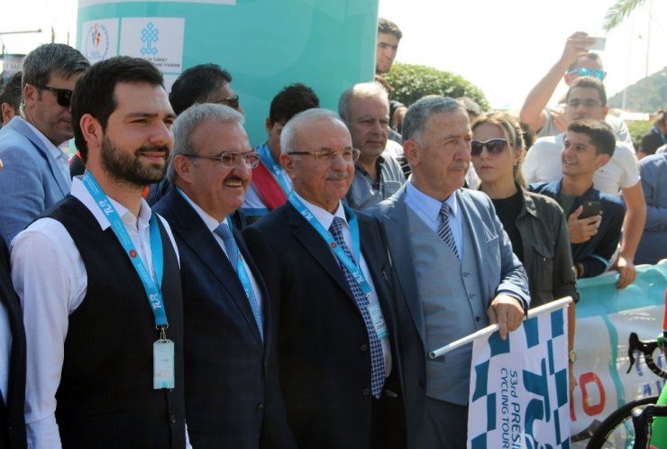 Cumhurbaşkanlığı Bisiklet Turu Alanya’da Start Aldı
