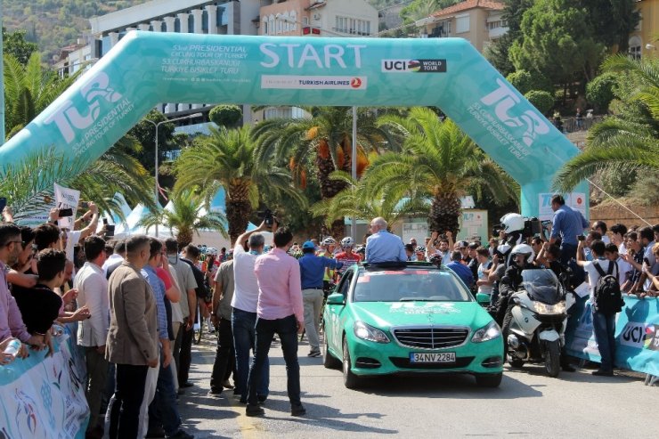 Cumhurbaşkanlığı Bisiklet Turu Alanya’da Start Aldı