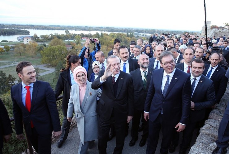 Cumhurbaşkanı Erdoğan, Kale Meydanı’nı Ziyaret Etti