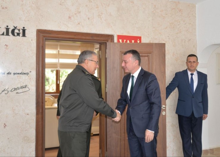 Jandarma Genel Komutan Yardımcısı Çitil’den Vali Büyükakın’a Ziyaret
