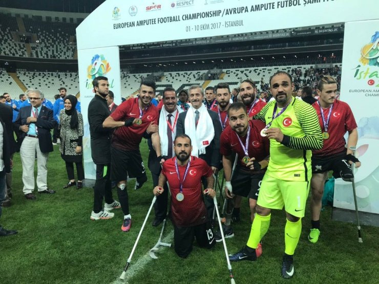Şahinbey Belediyesi Ampute Oyuncuları, Avrupa’ya Damga Vurdu