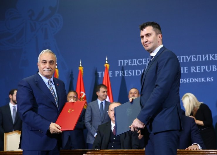 Türkiye Ve Sırbistan Arasında 12 Anlaşma İmzalandı