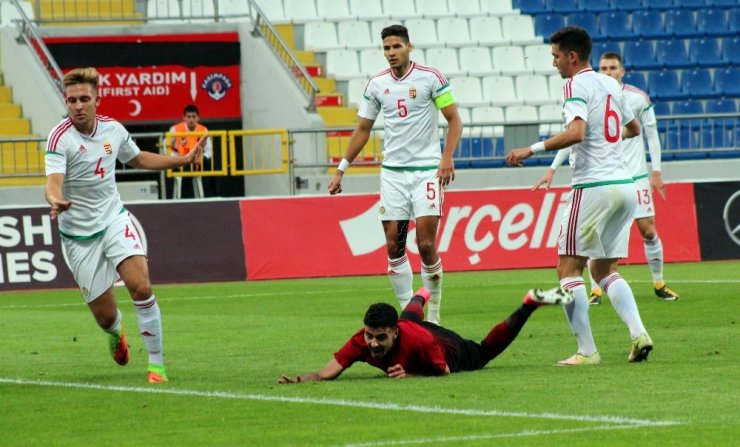 U21 Avrupa Şampiyonası: Türkiye: 0 - Macaristan: 0