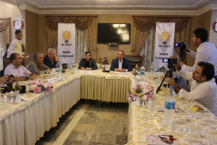 Ak Parti Mardin İl Başkanı Mehmet Ali Dündar: “Mardin’in Terörle Anılmasını İstemiyoruz”