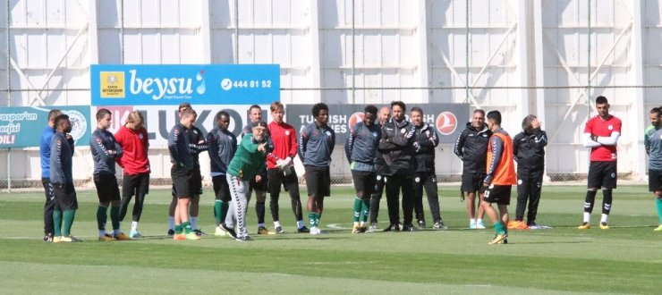 Atiker Konyaspor, Galatasaray Maçı Hazırlıklarını Sürdürüyor
