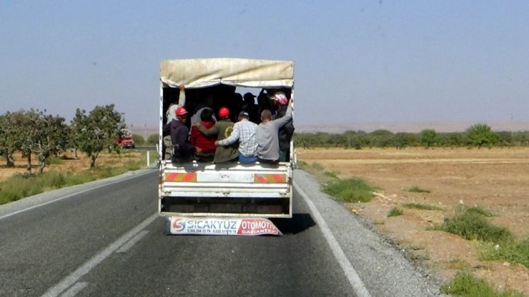 Kilis’te Tehlikeli Yolculuklar Kamerada