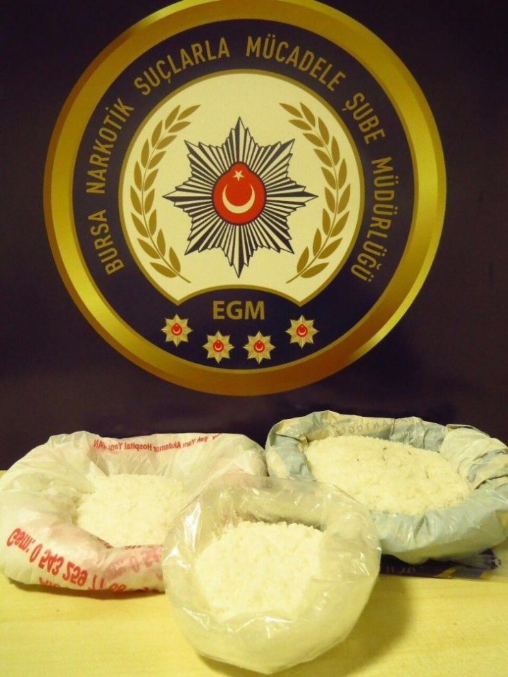 Bursa’da Bir Ayda 66 Kişi Uyuşturucudan Tutuklandı