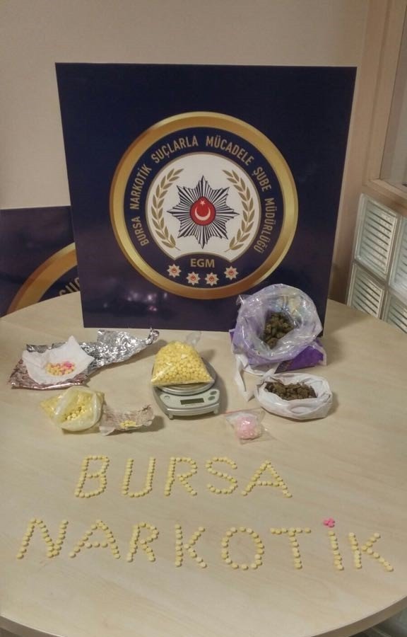 Bursa’da Bir Ayda 66 Kişi Uyuşturucudan Tutuklandı