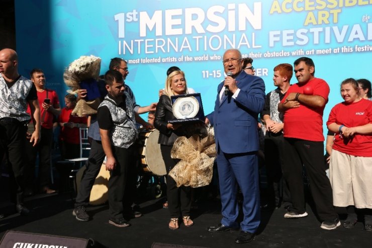 Mersin Uluslararası Engelsiz Sanat Festivali Coşkulu Başladı