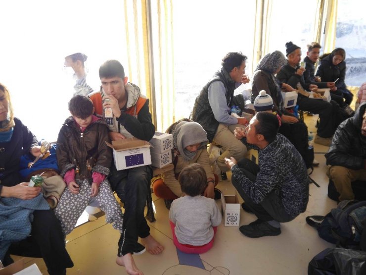 Çanakkale’de 46 Mülteci Yakalandı