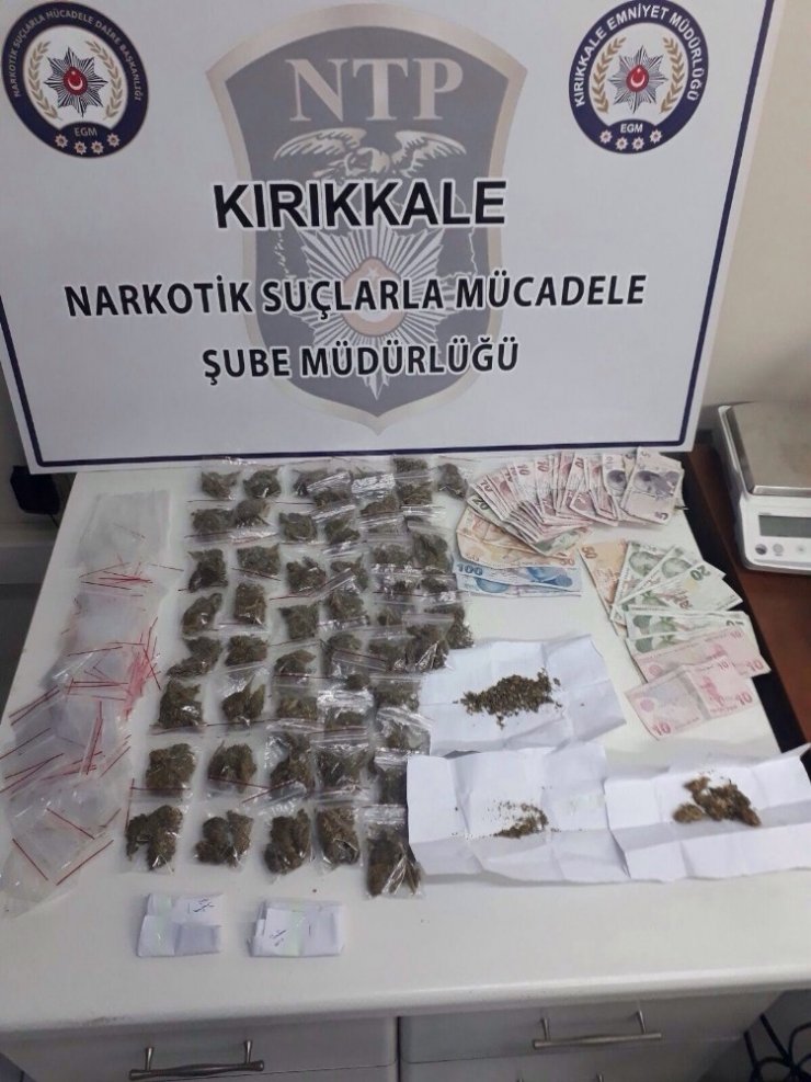 Kırıkkale’de Uyuşturucu Ticaretine 3 Tutuklama