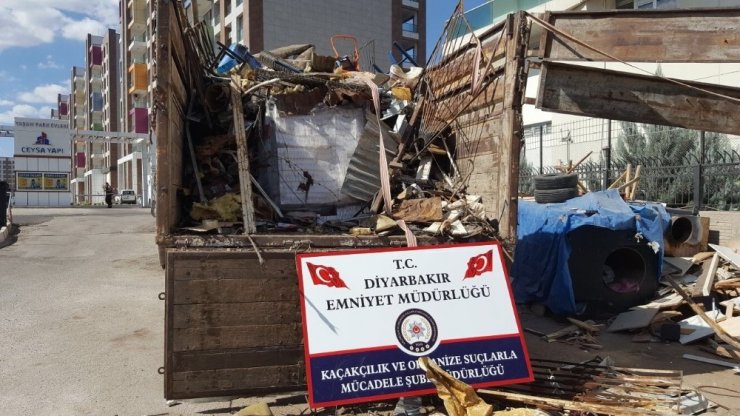 Diyarbakır’da 139 Bin 100 Paket Kaçak Sigara Ele Geçirildi