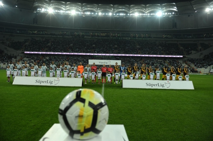 Süper Lig: Bursaspor: 1 - Osmanlıspor: 1 (Maç Devam Ediyor)