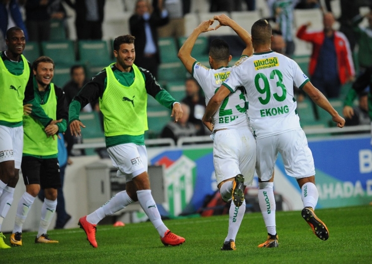 Süper Lig: Bursaspor: 3 - Osmanlıspor: 1 (Maç Sonucu)