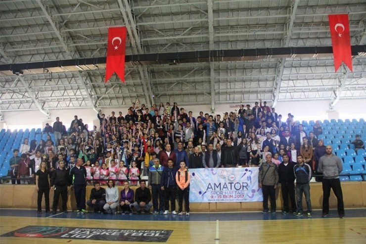 Erzincan’da Amatör Spor Haftası Tamamlandı