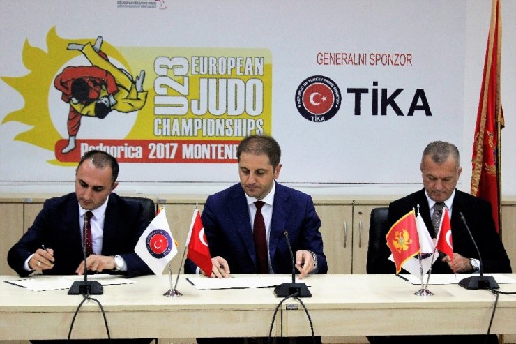 Karadağ’da Avrupa Judo Şampiyonası’na Tika Desteği