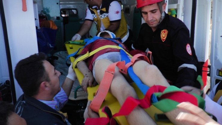 Kale Hendeğine Düşen Suriyeli Çocuk Ağır Yaralandı
