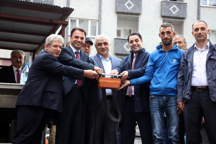 Halil İbrahim Atmaca Kültür Merkezi’nin Temeli Törenle Atıldı