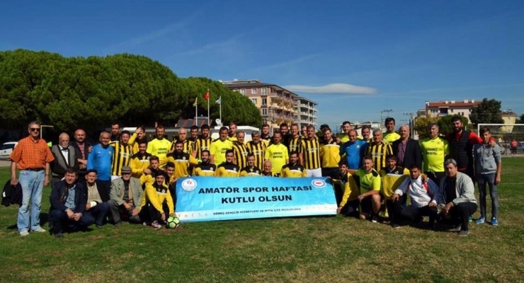 Gömeç’te Amatör Spor Haftası’na Özel Futbol Maçı