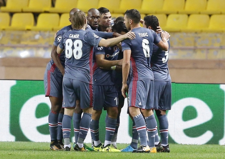 Uefa Şampiyonlar Ligi: Monaco: 1 - Beşiktaş: 1 (İlk Yarı)