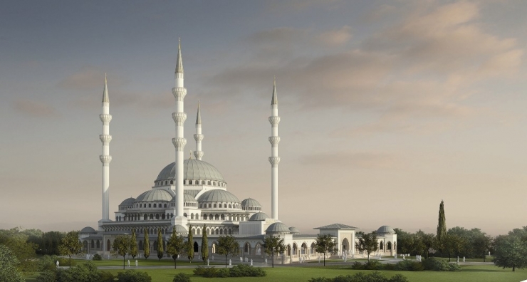 Uludağ Üniversitesine 4 Minareli 20 Bin Kişilik Cami