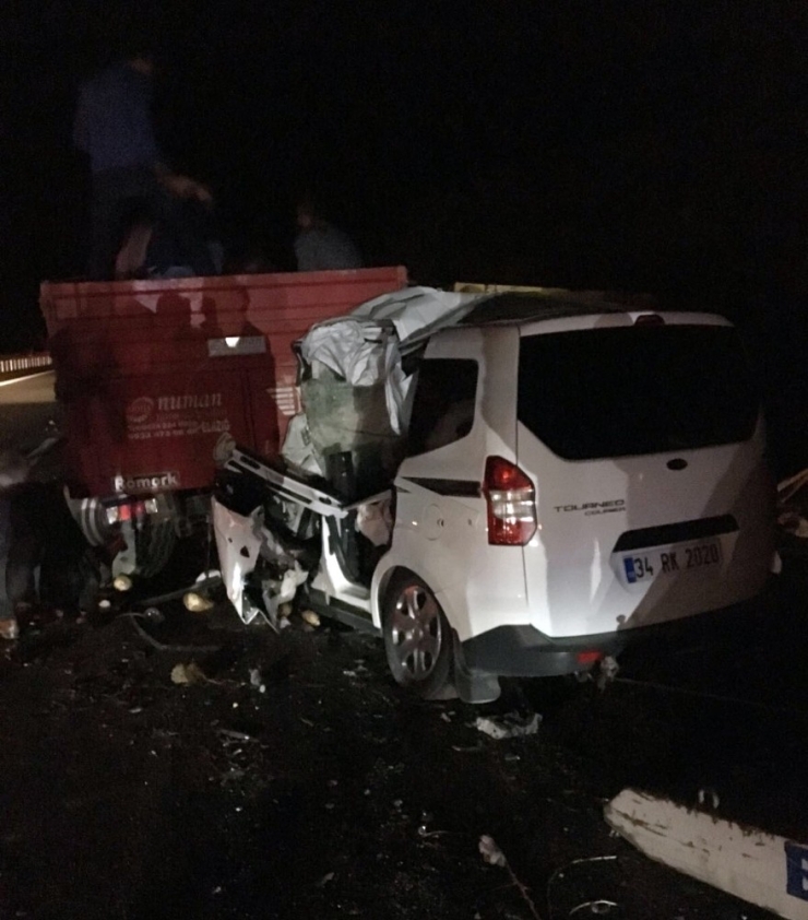 Elazığ’da Trafik Kazası: 1 Ölü