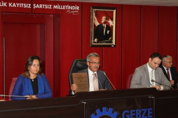 Gebze Belediyesi Ekim Ayı Meclisi Tamamlandı