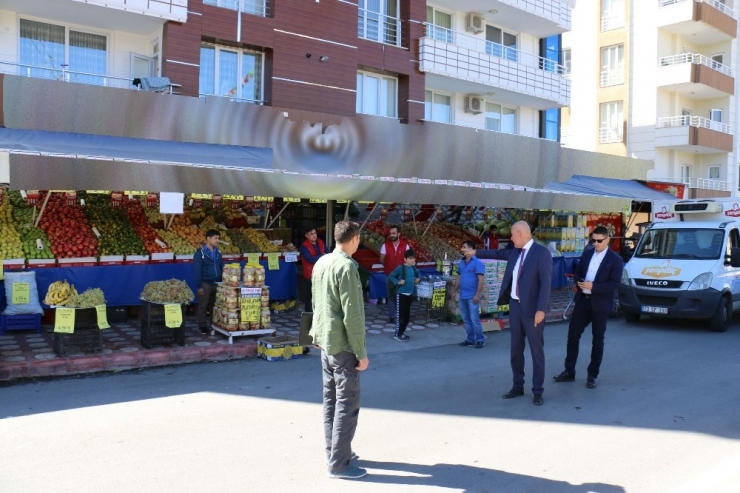 Belediye Başkan Vekili Aksoy, Çalışmaları Yerinde İnceledi