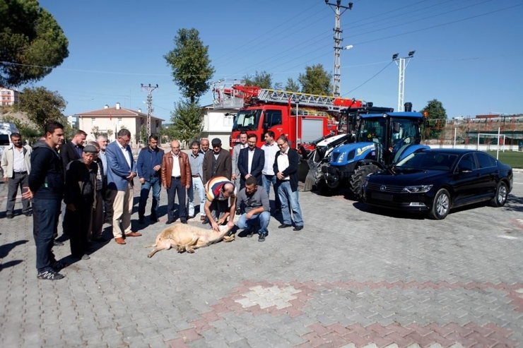 Vezirhan Belediyesi Araç Filosuna Yenilerini Eklendi