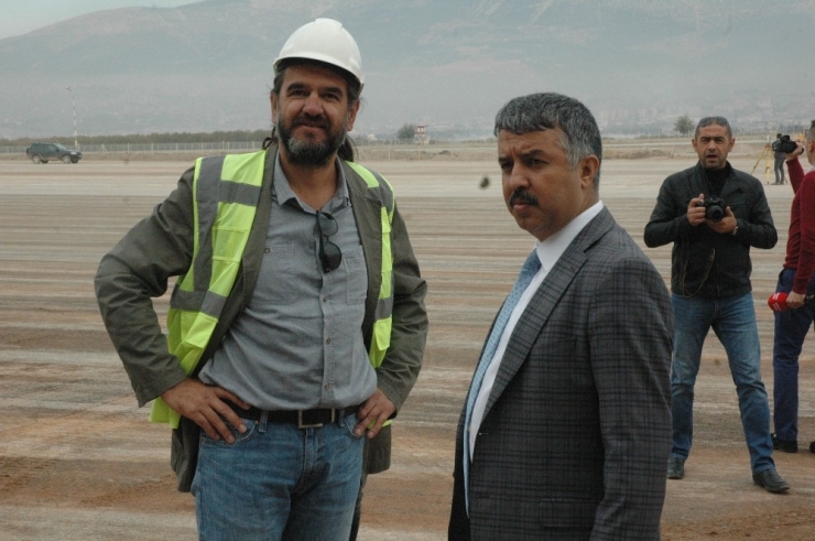 Kahramanmaraş’ta Yeni Havaalanı İnşaatı Hızla Yükseliyor
