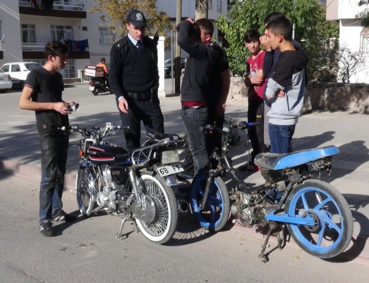 Aksaray’da Motosiklet Uygulaması